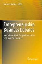 Entrepreneurship Business Debates