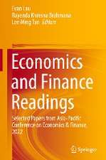 Economics and Finance Readings: Selected Papers from Asia-Pacific Conference on Economics & Finance, 2022