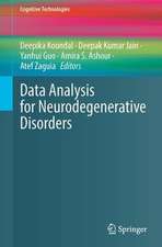 Data Analysis for Neurodegenerative Disorders