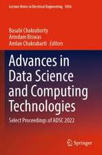 Advances in Data Science and Computing Technologies