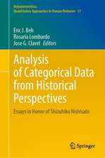 Analysis of Categorical Data from Historical Perspectives: Essays in Honour of Shizuhiko Nishisato