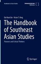 Handbook of Southeast Asian Studies: Pioneers and Critical Thinkers