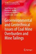 Geoenvironmental and Geotechnical Issues of Coal Mine Overburden and Mine Tailings