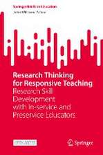  Research Thinking for Responsive Teaching