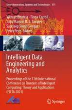 Intelligent Data Engineering and Analytics
