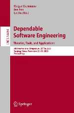 Dependable Software Engineering. Theories, Tools, and Applications: 9th International Symposium, SETTA 2023, Nanjing, China, November 27–29, 2023, Proceedings