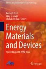 Energy Materials and Devices