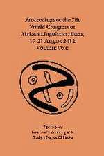 Proceedings of the 7th World Congress of African Linguistics, Buea, 17-21 August 2012