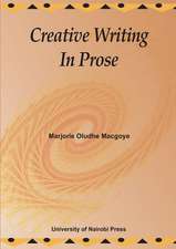 Creative Writing in Prose: Analytical and Policy Perspectives