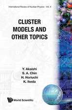 Cluster Models and Other Topics