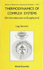 Thermodynamics of Complex Systems: An Introduction to Ecophysics