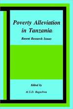 Poverty Alleviation in Tanzania