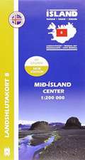 IRK 08 Mid-Island / Island Hochland Regionalkarte 1 : 200 000