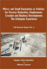 Micro-And Small Enterprises as Vehicles for Poverty Reduction, Employment Creation and Business Development. the Ethiopian Experience: A Short History and Guide