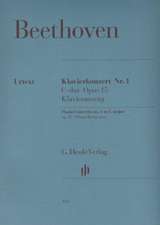 Beethoven, Ludwig van - Klavierkonzert Nr. 1 C-dur op. 15