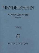 Streichquartette op. 44, 1-3