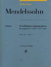 At the Piano - Mendelssohn