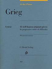 At the Piano - Grieg