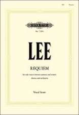 Requiem for Solo Voices, Chorus and Orchestra (Vocal Score)