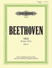 Beethoven, L: Trio in B Flat Op. 11 for Clarinet (or Violin)