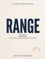 Important Learnings From Range Edition 1