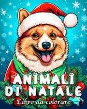 Animali di Natale Libro da Colorare