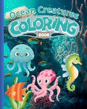 Ocean Creatures Coloring Book