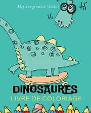 Dinosaures Livre de Coloriage