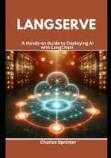 Sprinter, C: LangServe
