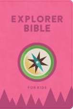 KJV Explorer Bible for Kids, Bubble Gum Leathertouch, Indexed