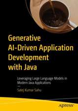 Generative Ai-Driven Application Development with Java