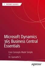 Microsoft Dynamics 365 Business Central Essentials