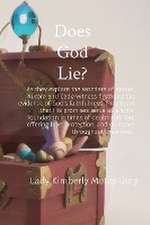 Does God Lie?