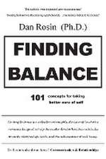 Rosin, D: Finding Balance