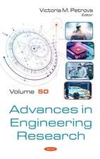 Advances in Engineering Research. Volume 50