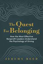 The Quest for Belonging