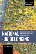 National (Un)Belonging: Bengali American Women on Imagining and Contesting Culture and Identity